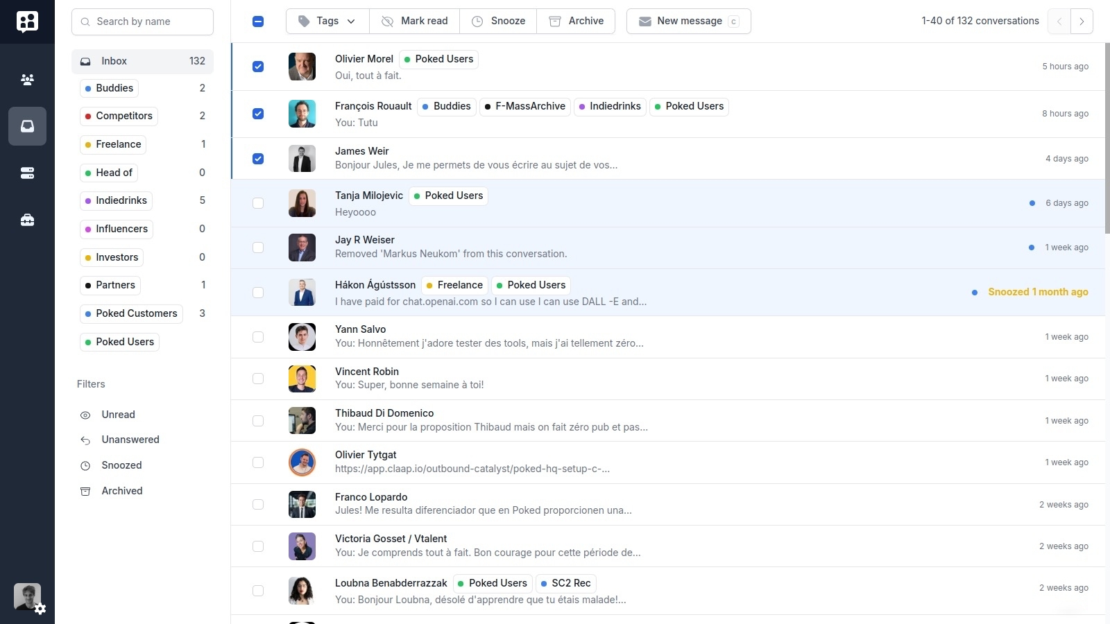 Smart Inbox by Poked: Streamline Your LinkedIn Messaging